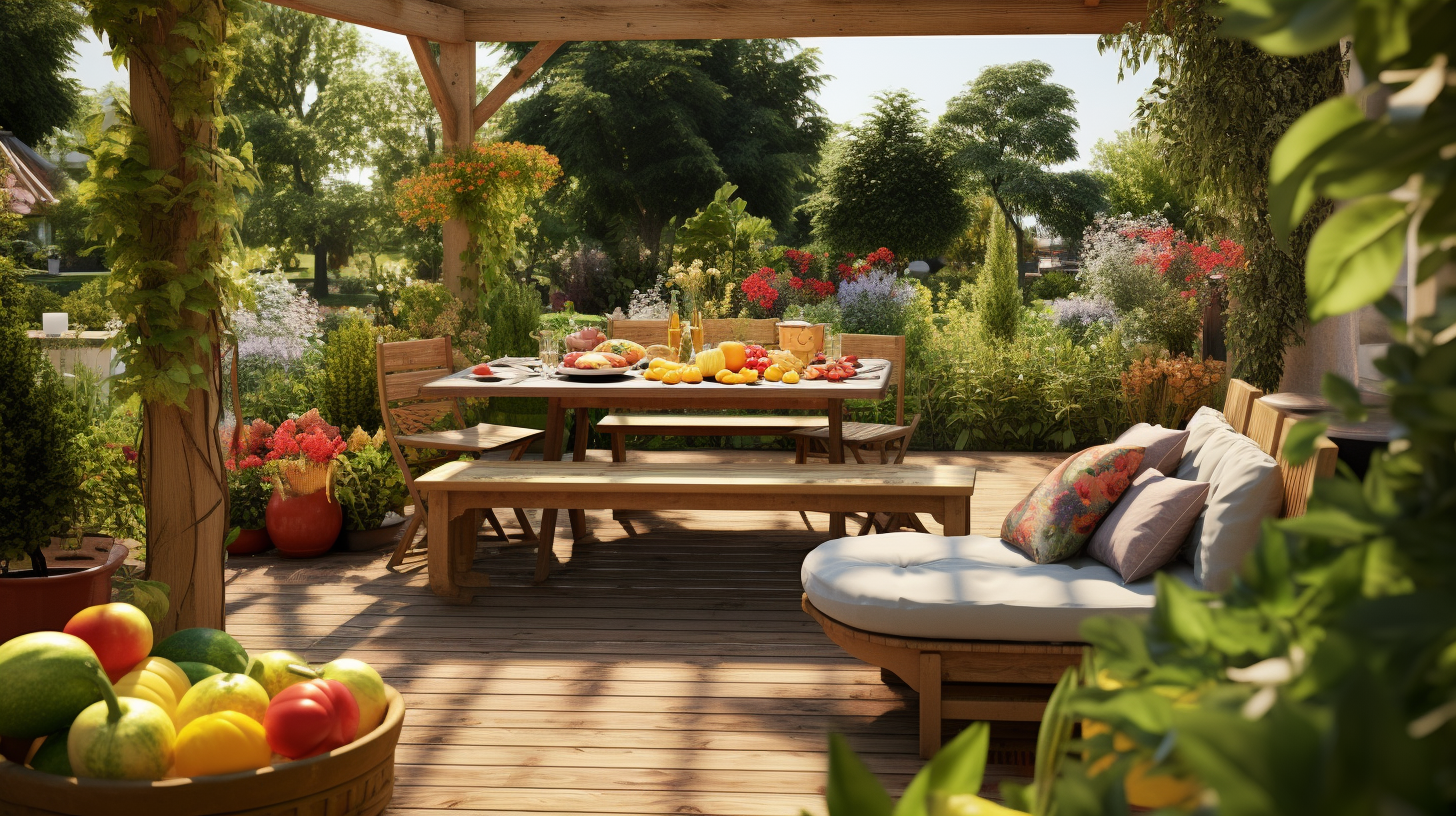How to Create an Outdoor Oasis to Encourage Healthy Eating